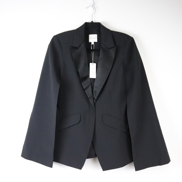 NWT Favorite Daughter The Bad Reputation Blazer Black Small - Picture 3 of 13